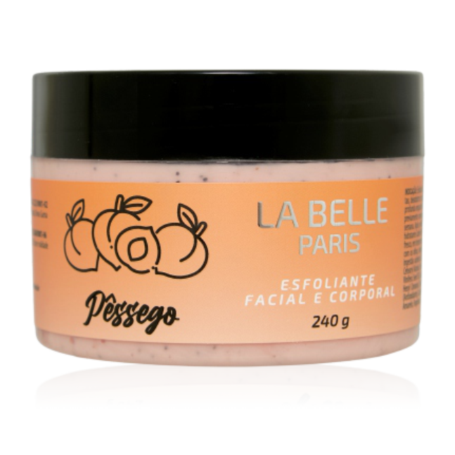 Esfoliante Facial e Corporal Pêssego La Belle Paris